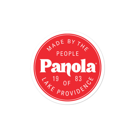 Made by Panola Circle Sticker