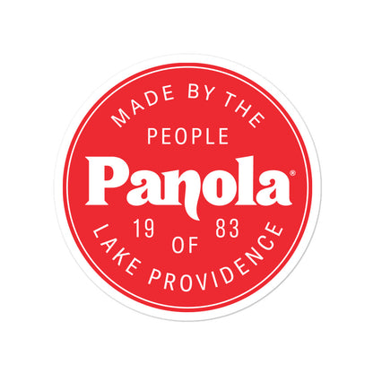 Made by Panola Circle Sticker